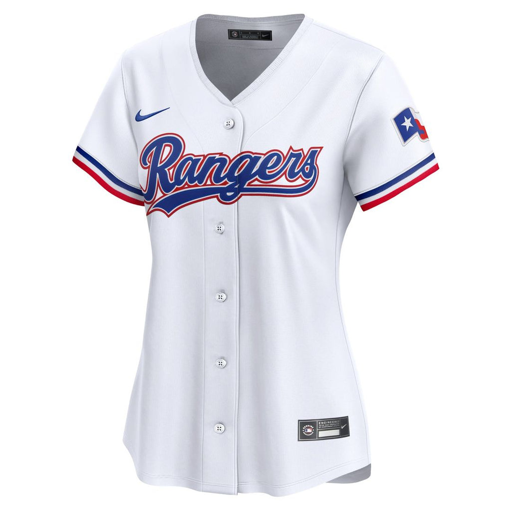 Jacob deGrom Texas Rangers Nike Women's Home Limited Player Jersey - White | MLB Fan Gear
