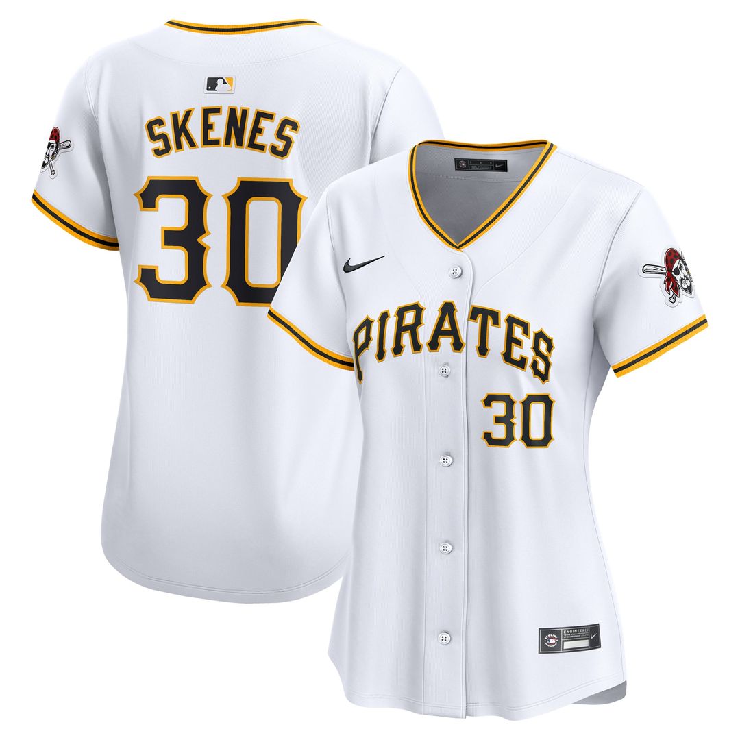 Paul Skenes Pittsburgh Pirates Nike Women's Home Limited Player Jersey - White | MLB Fan Gear