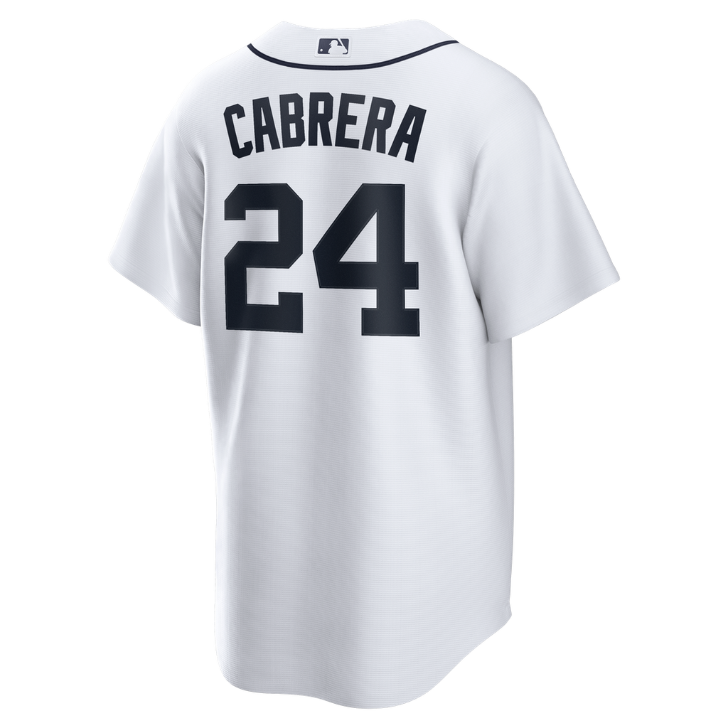 Miguel Cabrera Detroit Tigers Nike Home Retired Player Replica Jersey - White | MLB Fan Gear