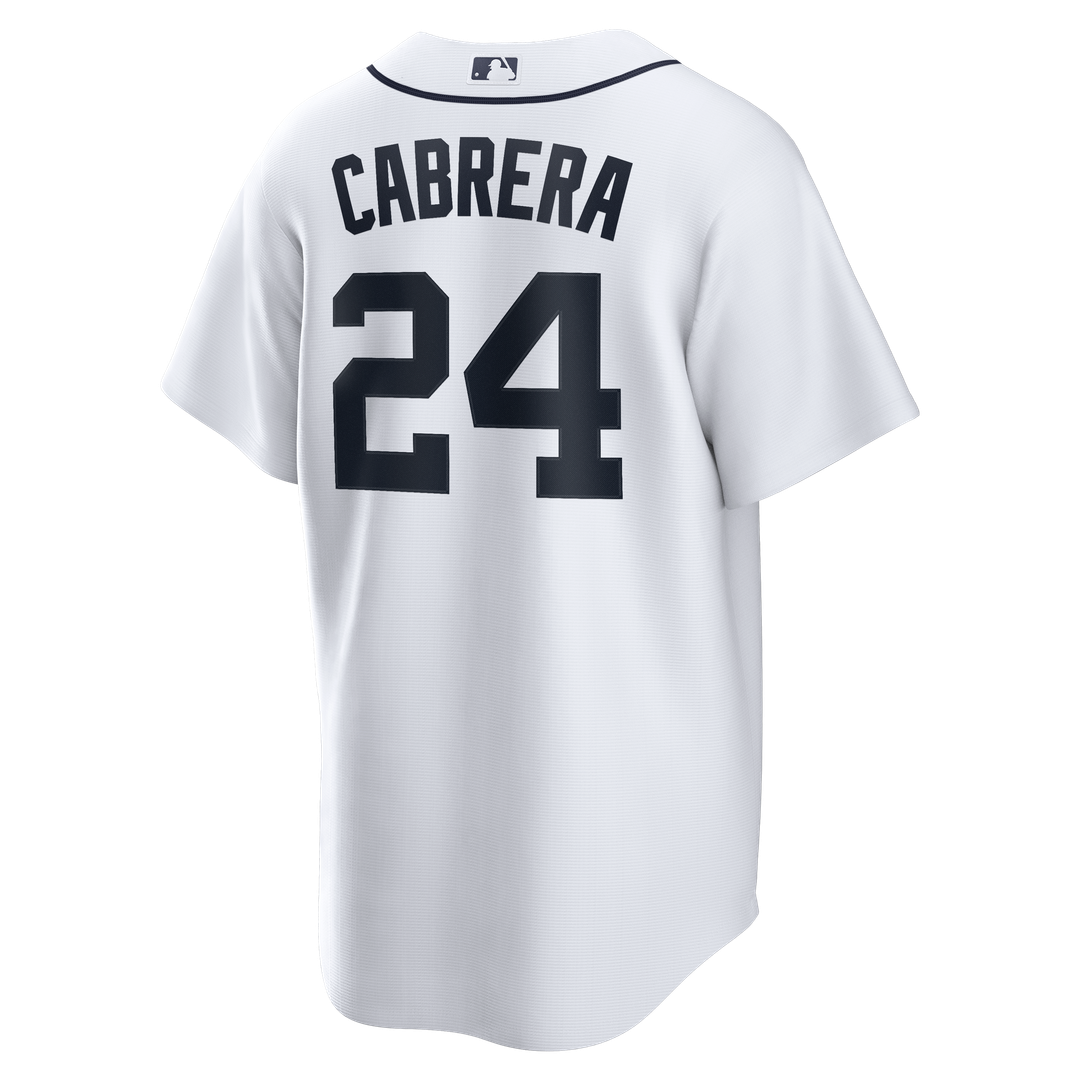 Miguel Cabrera Detroit Tigers Nike Home Retired Player Replica Jersey - White | MLB Fan Gear
