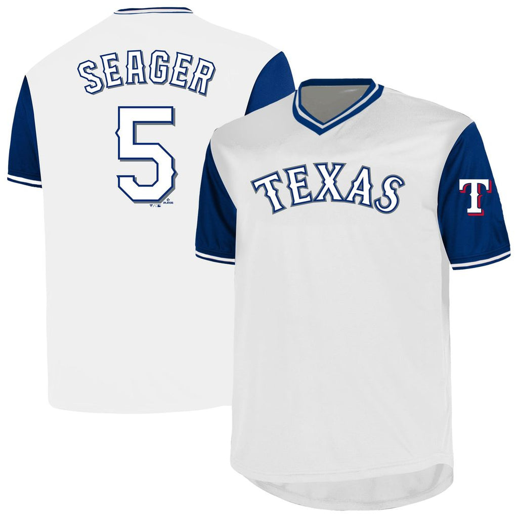 Corey Seager Texas Rangers Profile Big & Tall Name & Number Jersey - White | MLB Fan Gear