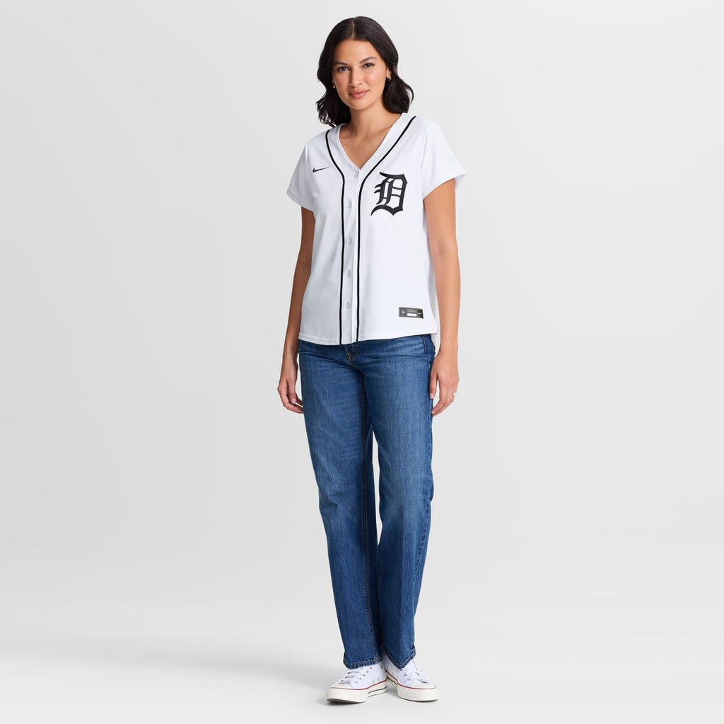 Tarik Skubal Detroit Tigers Nike Women's Home Replica Jersey - White | MLB Fan Gear
