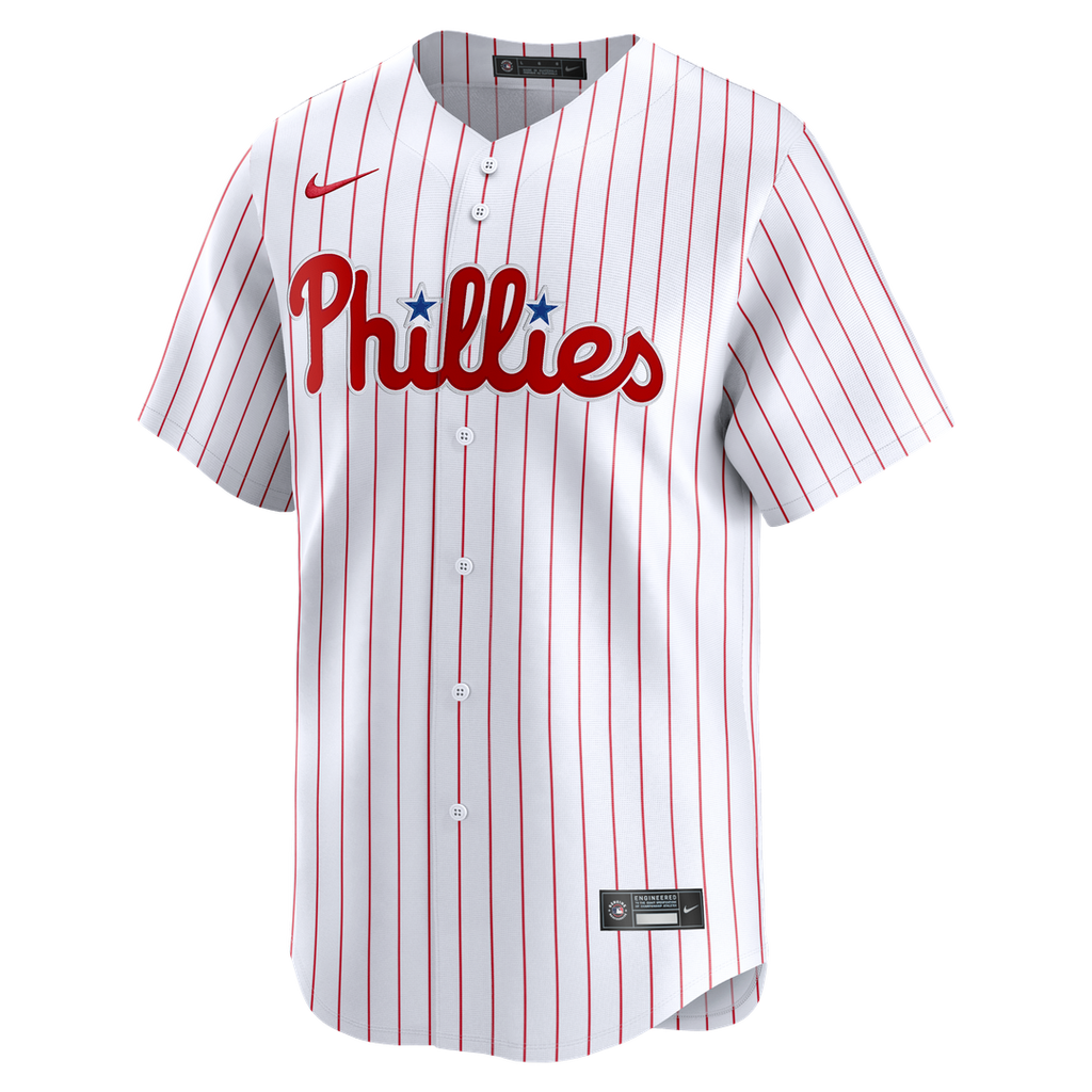 Philadelphia Phillies Nike Home Limited Jersey - White | MLB Fan Gear