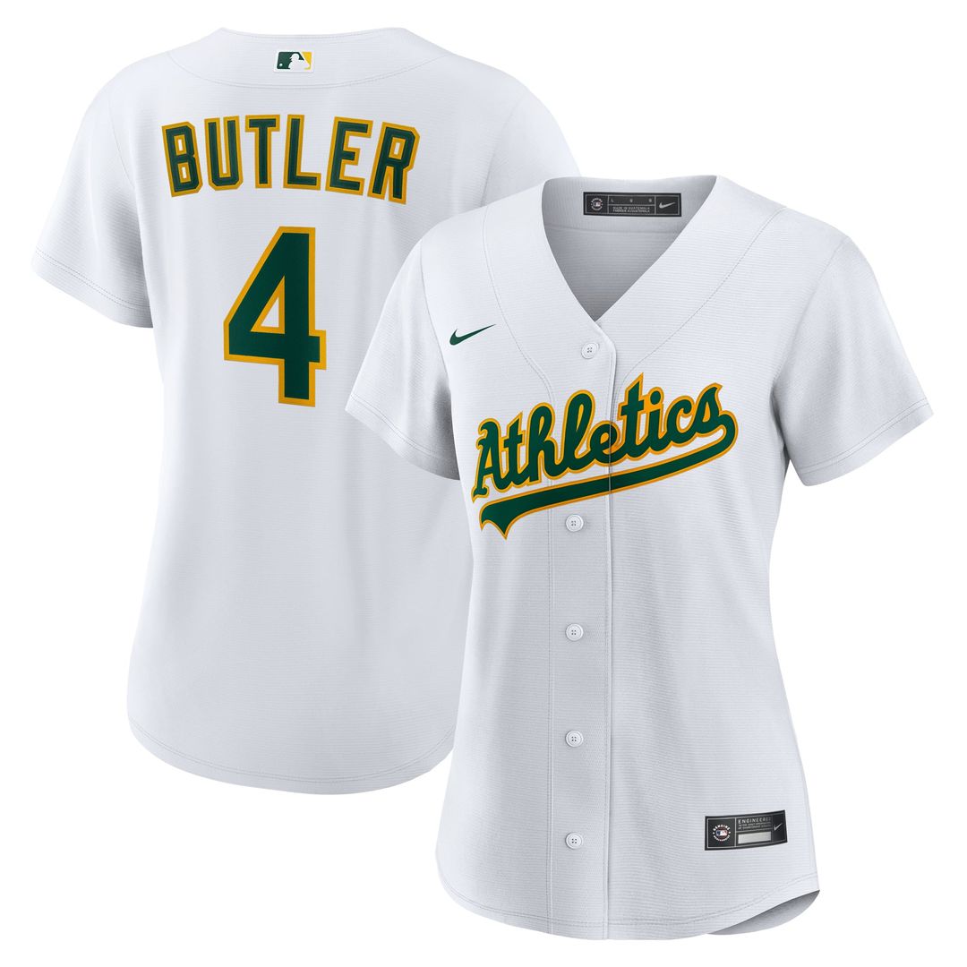 Lawrence Butler Athletics Nike Women's Home Replica Jersey - White | MLB Fan Gear