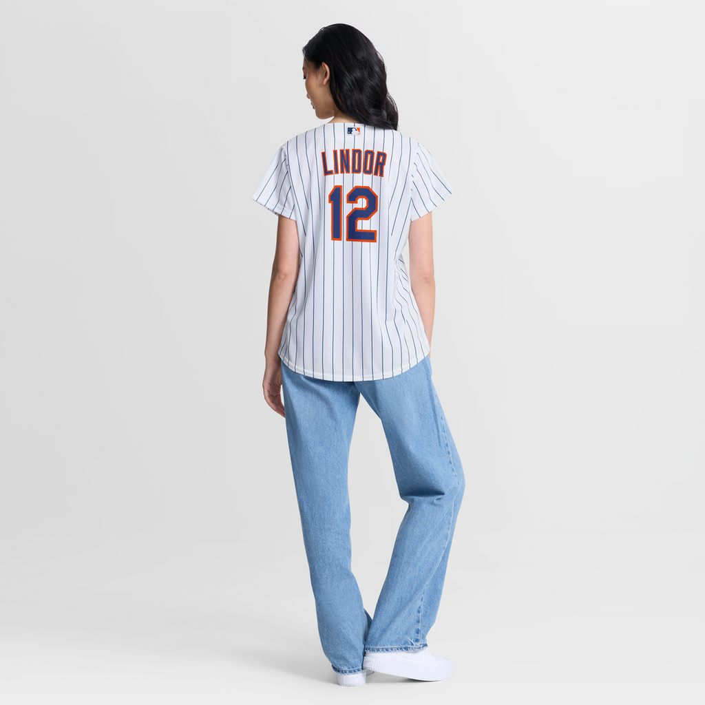Francisco Lindor New York Mets Nike Women's Alternate Replica Jersey - Black | MLB Fan Gear