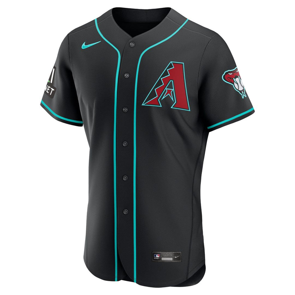 Arizona Diamondbacks Nike Alternate Authentic Jersey - Black | MLB Fan Gear