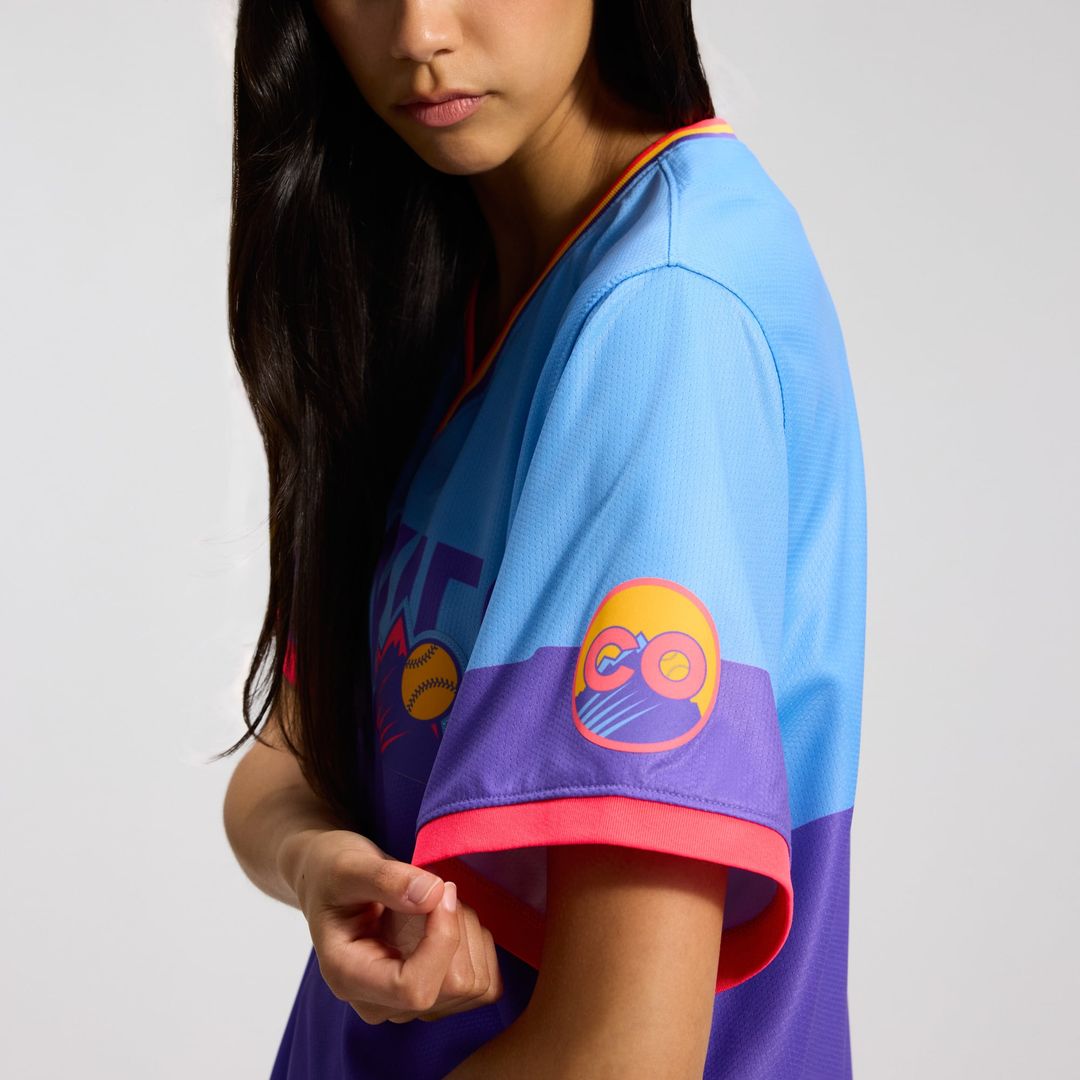 Colorado Rockies Nike Women's 2025 City Connect Limited Jersey - Purple/ Light Blue | MLB Fan Gear