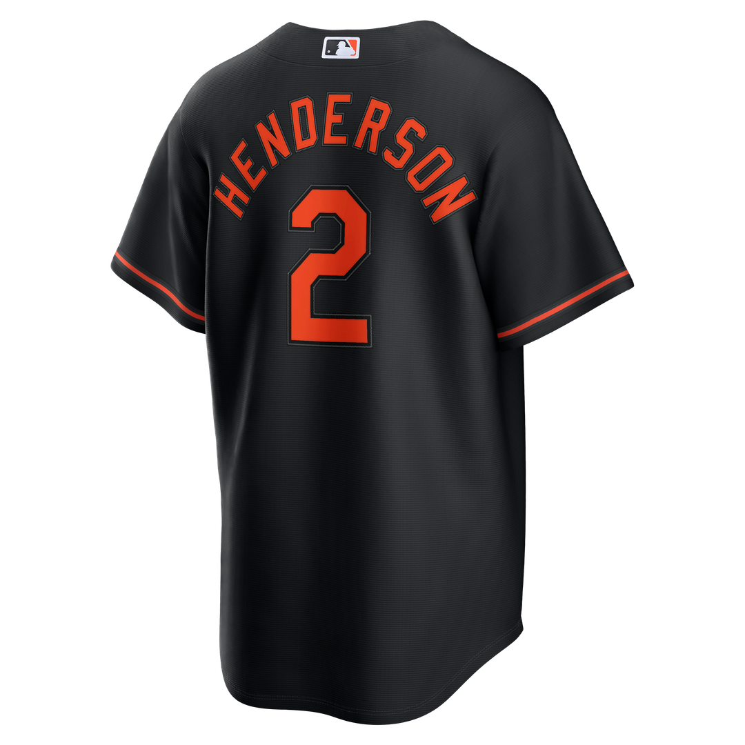 Gunnar Henderson Baltimore Orioles Nike Road Replica Jersey - Gray | MLB Fan Gear