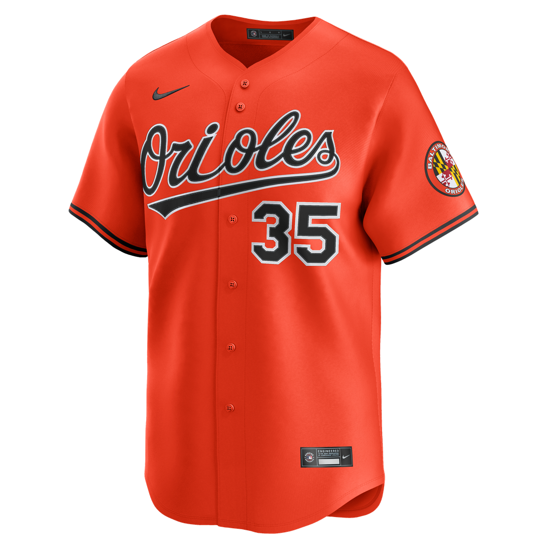 Adley Rutschman Baltimore Orioles Nike 2nd Alternate Limited Player Jersey - Orange | MLB Fan Gear