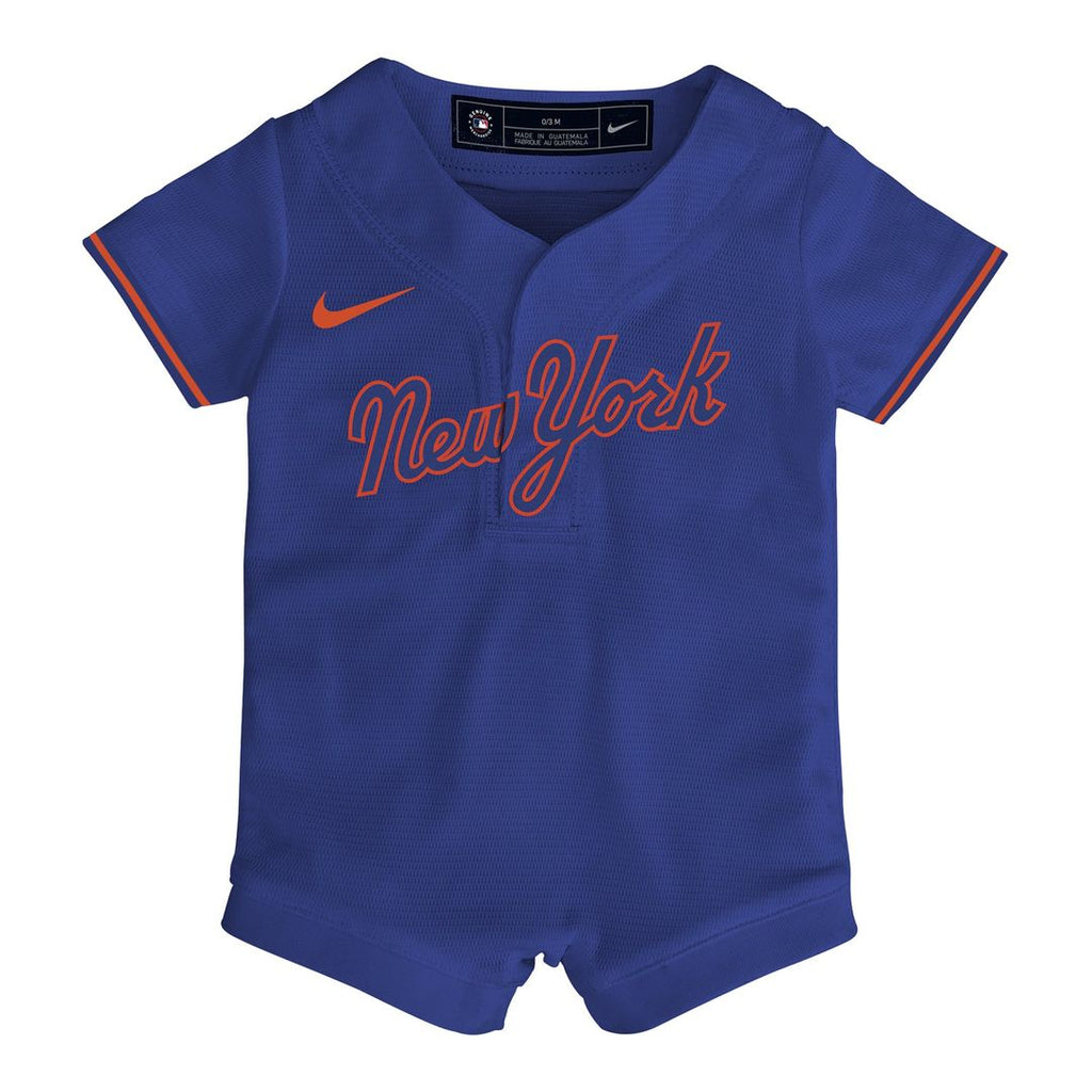 New York Mets Nike Infant Home Replica Romper Jersey - White | MLB Fan Gear