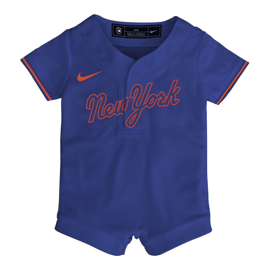 New York Mets Nike Infant Home Replica Romper Jersey - White | MLB Fan Gear