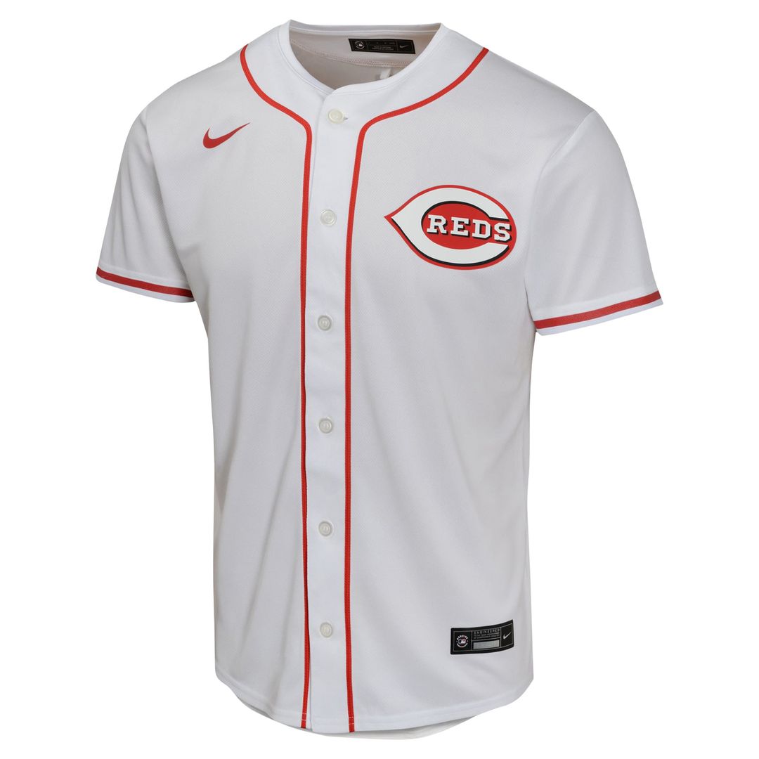 Elly De La Cruz Cincinnati Reds Nike Youth Home Game Player Jersey - White | MLB Fan Gear