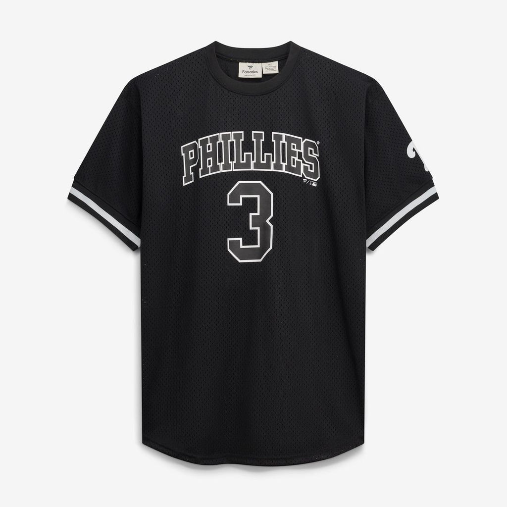 Bryce Harper Philadelphia Phillies Fanatics Big & Tall Heavyweight Mesh Jersey - Black/ White | MLB Fan Gear