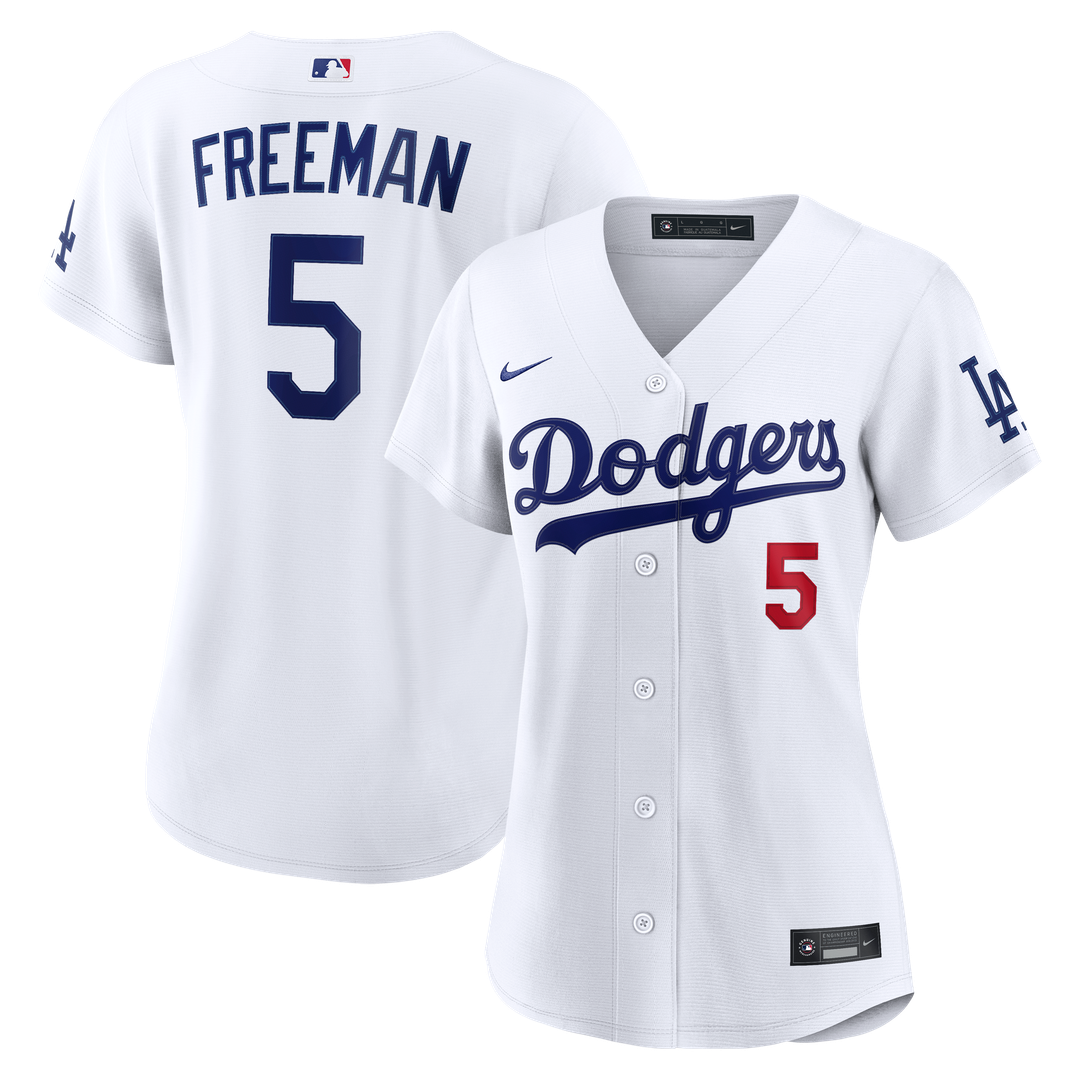 Freddie Freeman Los Angeles Dodgers Nike Women's Home Stadium Jersey - White | MLB Fan Gear