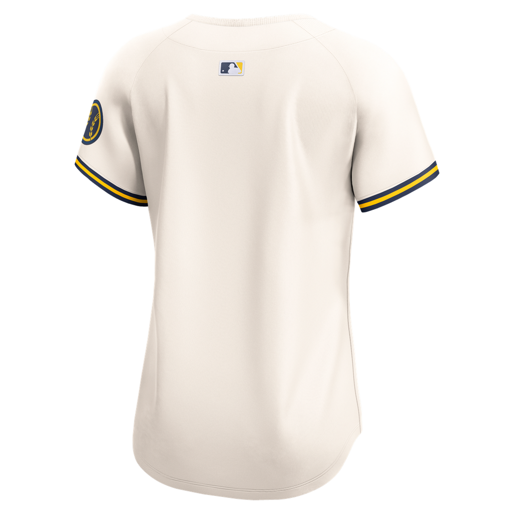 Milwaukee Brewers Nike Women's Home Limited Jersey - Cream | MLB Fan Gear