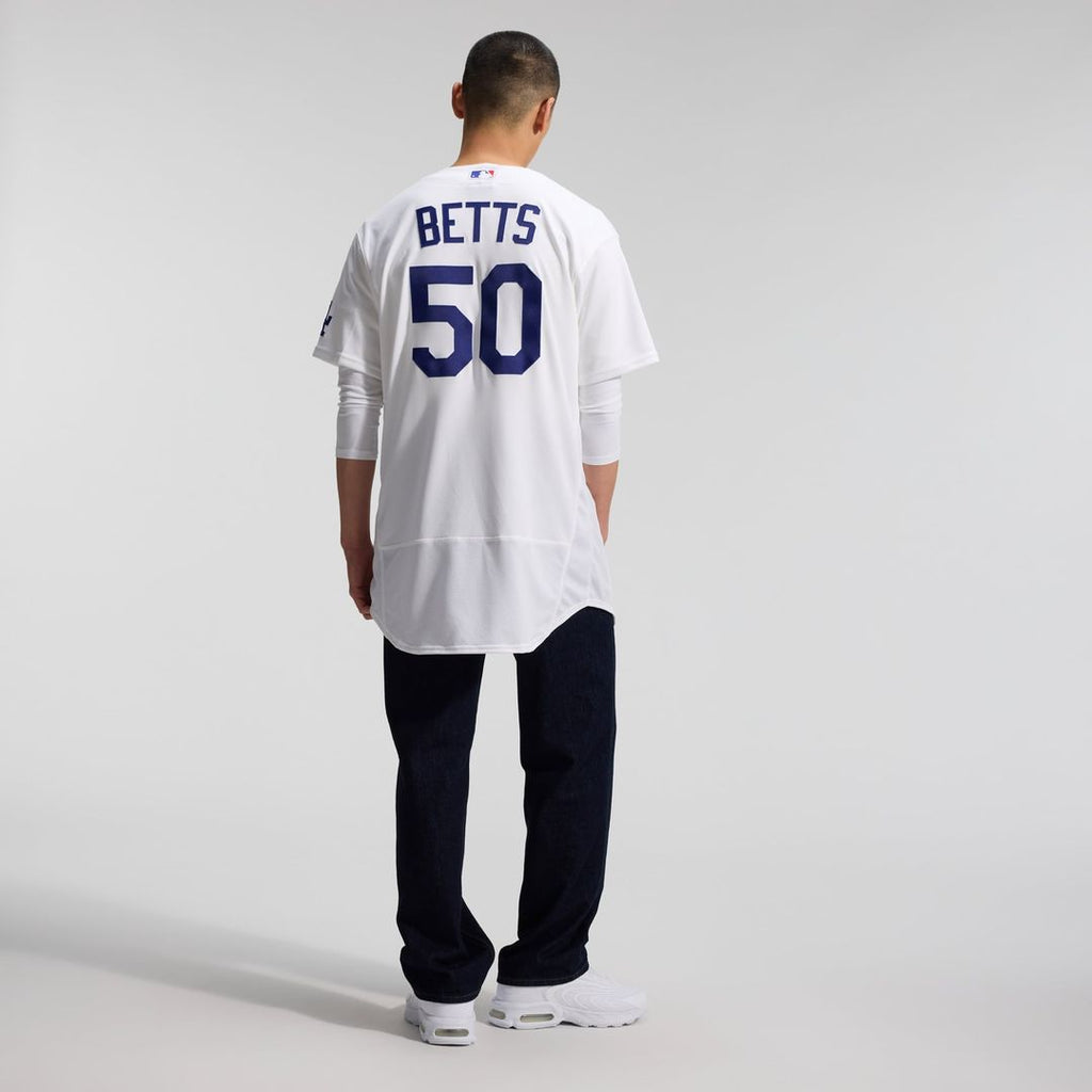 Mookie Betts Los Angeles Dodgers Nike Home Authentic Jersey - White | MLB Fan Gear
