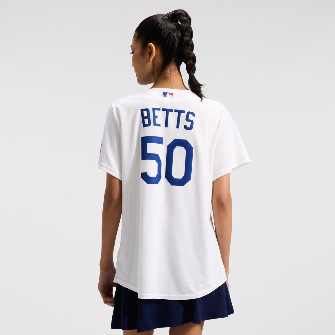 Mookie Betts Los Angeles Dodgers Nike Women's Home Stadium Jersey - White | MLB Fan Gear