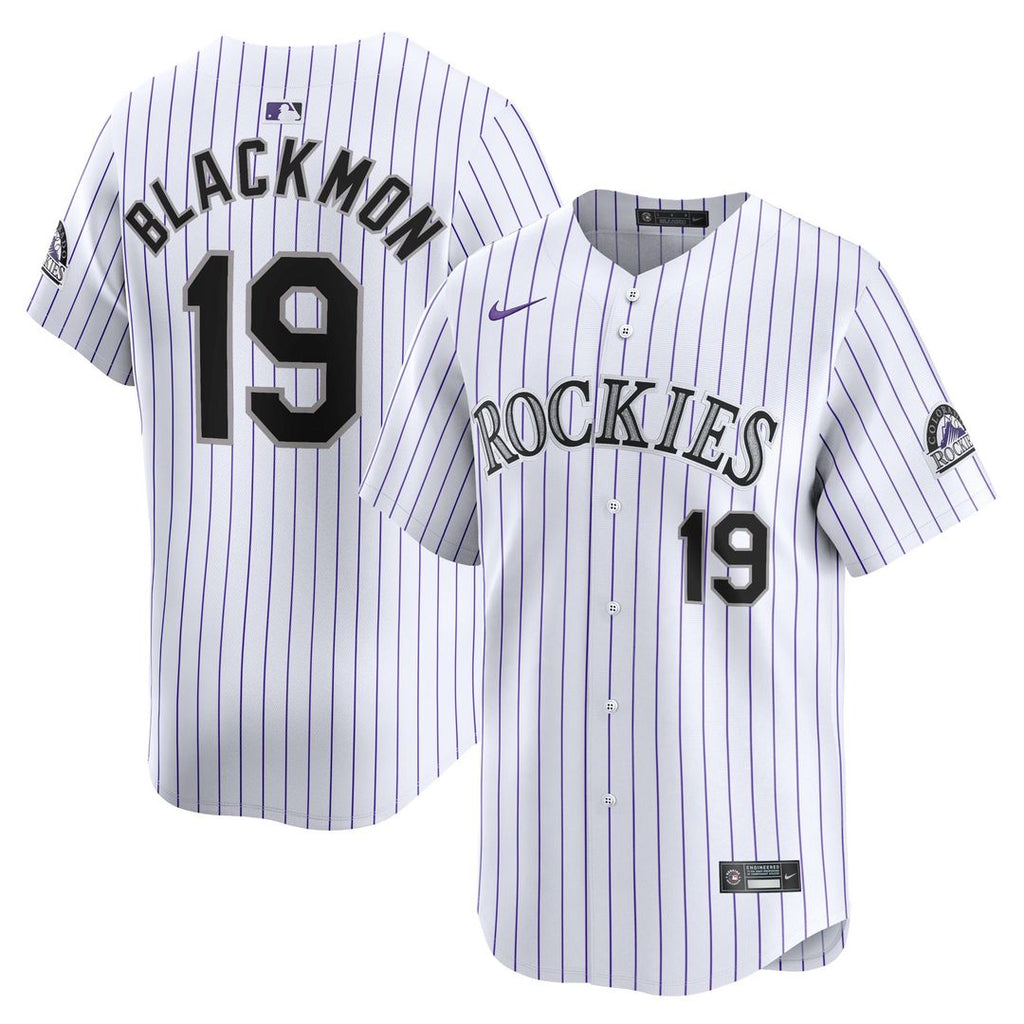 Charlie Blackmon Colorado Rockies Nike Youth Home Limited Player Jersey - White | MLB Fan Gear
