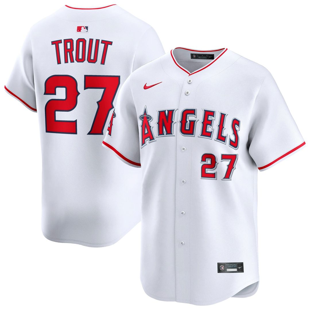 Mike Trout Los Angeles Angels Nike Alternate Limited Player Jersey - Red | MLB Fan Gear