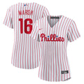 Brandon Marsh Philadelphia Phillies Nike Women's Home Replica Jersey - White | MLB Fan Gear