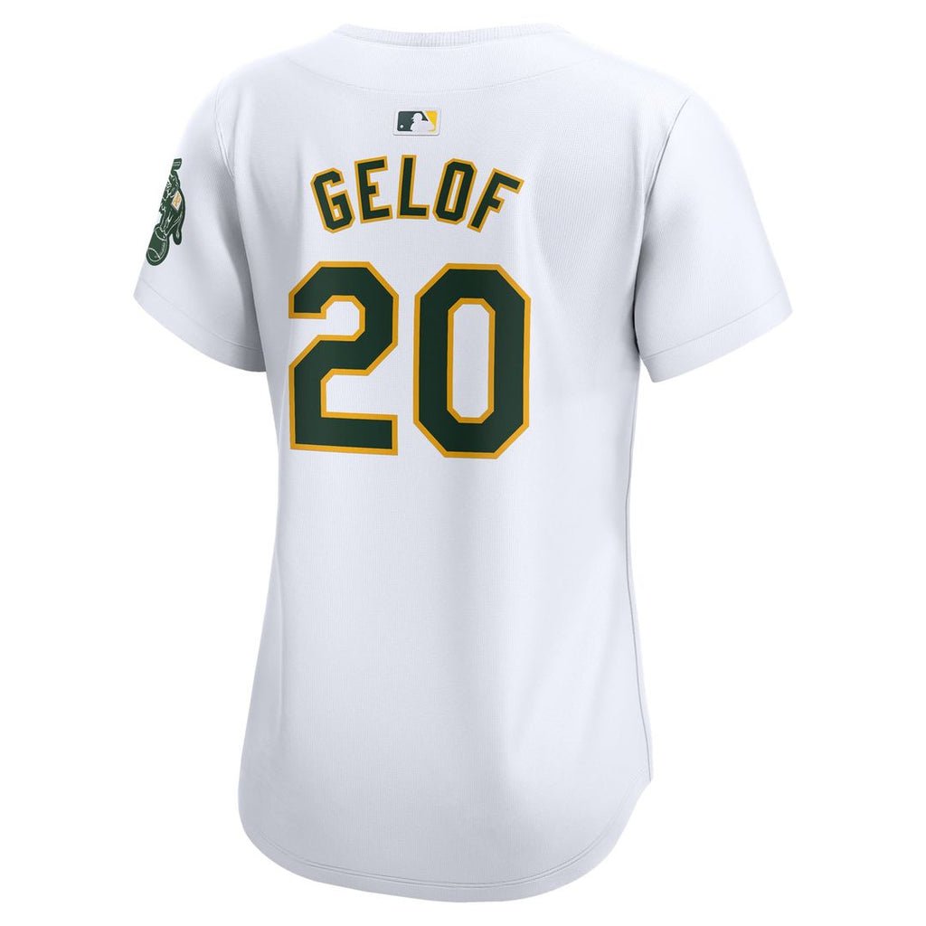 Zack Gelof Athletics Nike Women's Home Limited Player Jersey – White | MLB Fan Gear