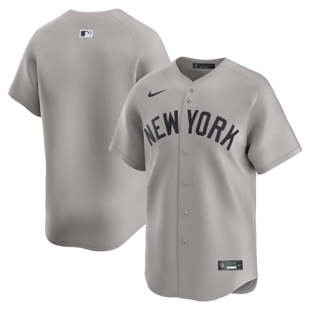 New York Yankees Nike Away Limited Jersey - Gray | MLB Fan Gear