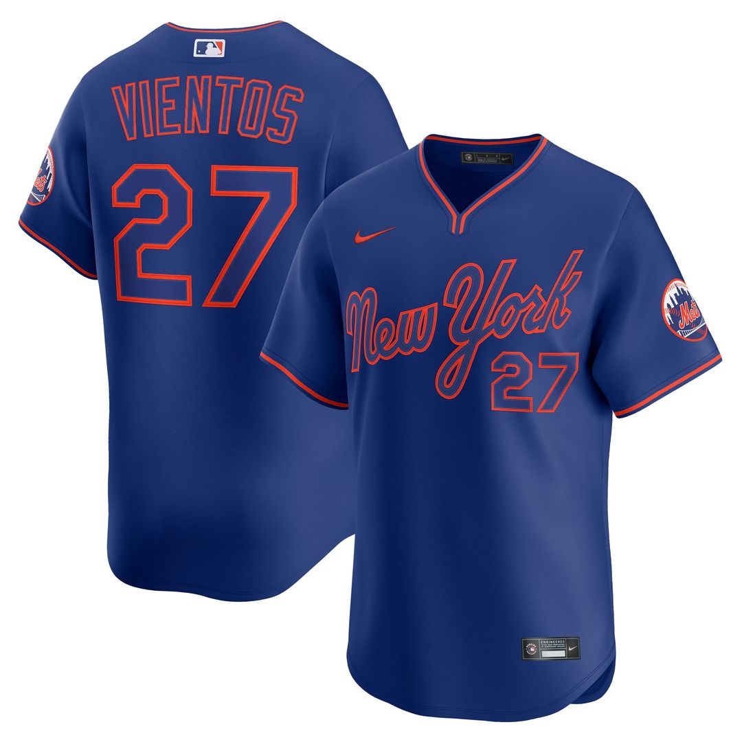 Mark Vientos New York Mets Nike Alternate Limited Player Jersey - Royal | MLB Fan Gear
