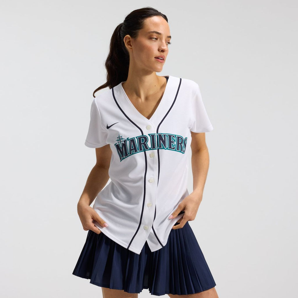 Cal Raleigh Seattle Mariners Nike Women's Home Replica Jersey - White | MLB Fan Gear