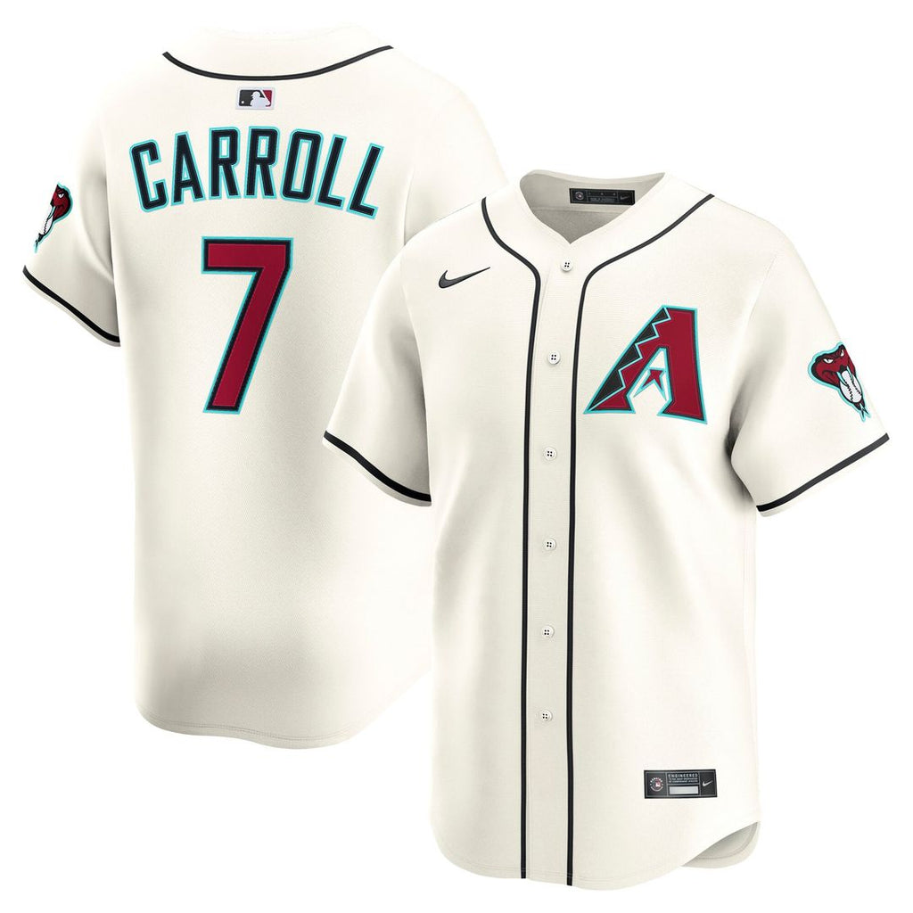 Corbin Carroll Arizona Diamondbacks Nike Home Limited Player Jersey - Cream | MLB Fan Gear