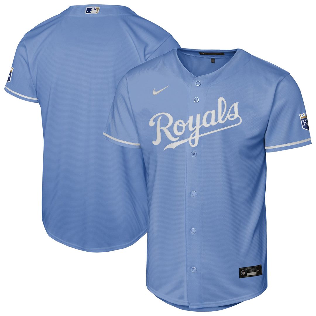 Kansas City Royals Nike Youth Home Stadium Jersey - White | MLB Fan Gear