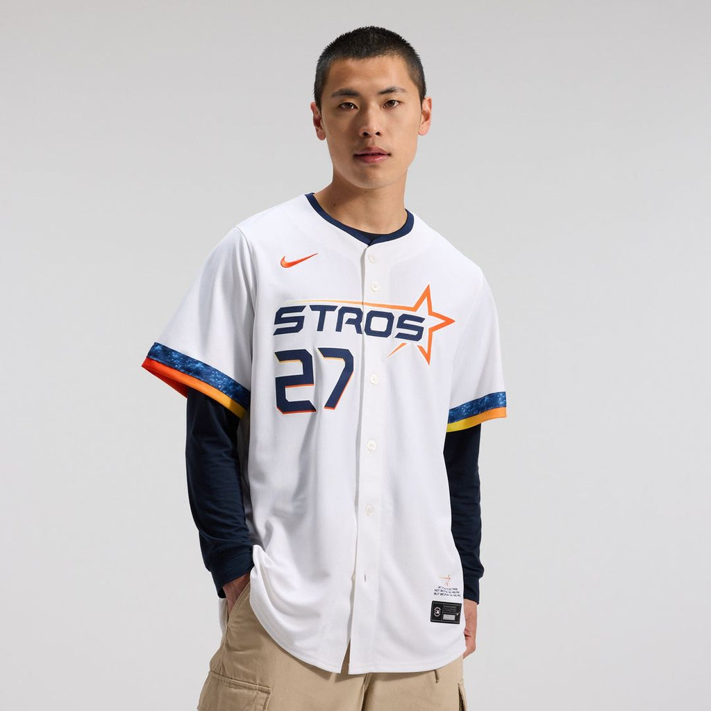 Jose Altuve Houston Astros Nike 2025 City Connect Limited Player Jersey - White | MLB Fan Gear