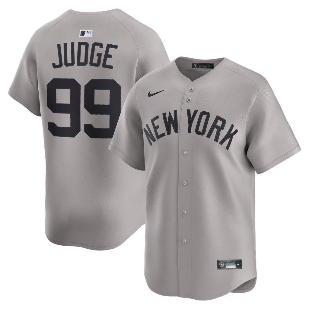 Aaron Judge New York Yankees Nike Road Limited Player Jersey - Gray | MLB Fan Gear