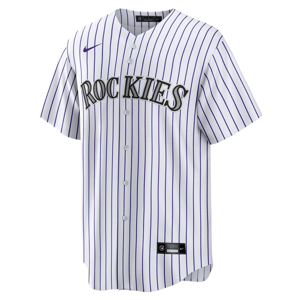 Tyler Freeman Colorado Rockies Nike Youth Home Replica Jersey - White | MLB Fan Gear