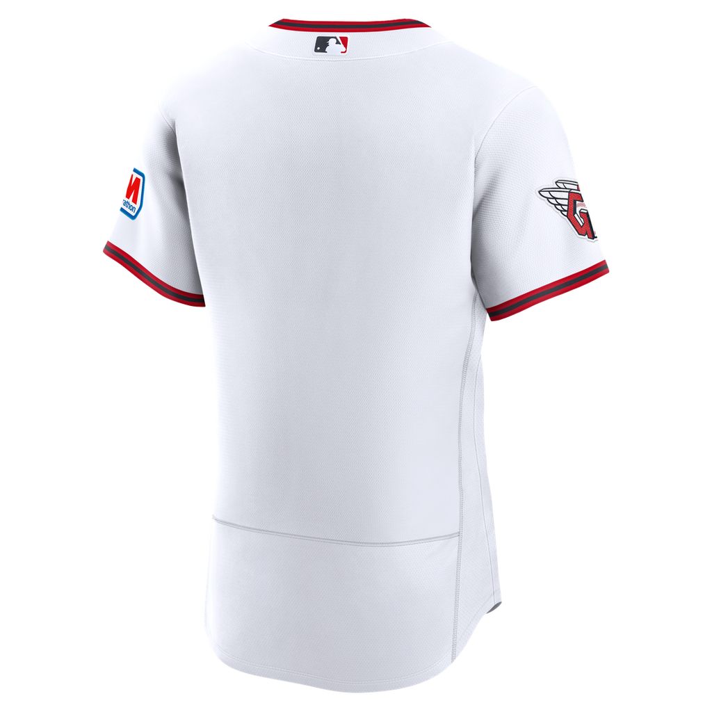 Cleveland Guardians Nike Home Authentic Jersey - White | MLB Fan Gear