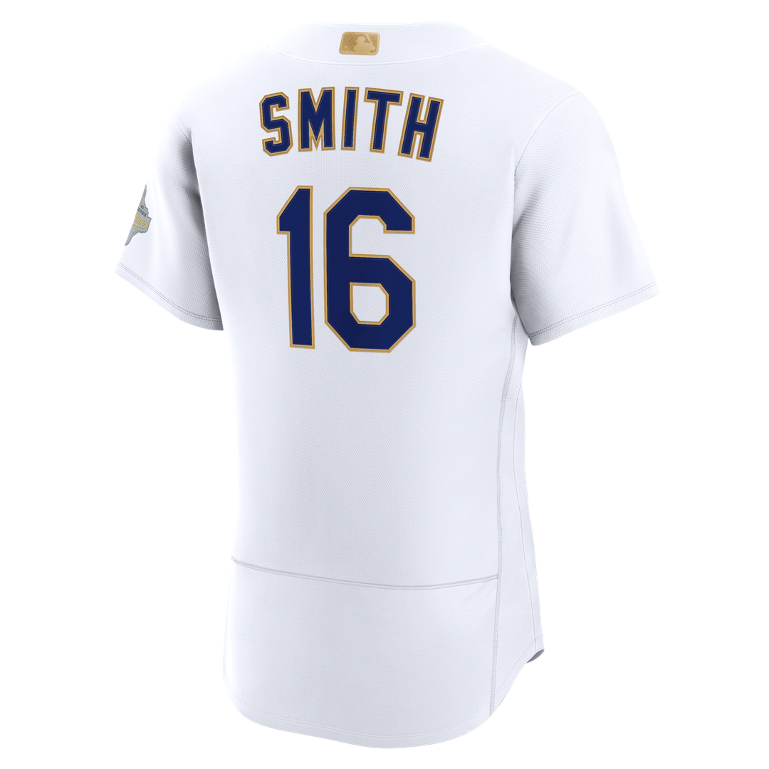 Will Smith Los Angeles Dodgers Nike 2026 Gold Collection Authentic Jersey - White | MLB Fan Gear