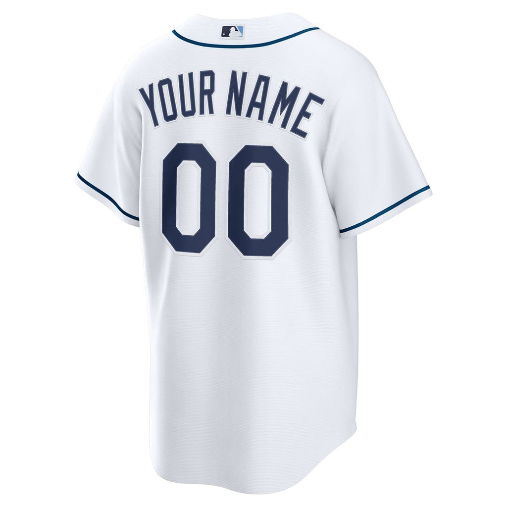 Tampa Bay Rays Nike Home Custom Replica Jersey - White | MLB Fan Gear