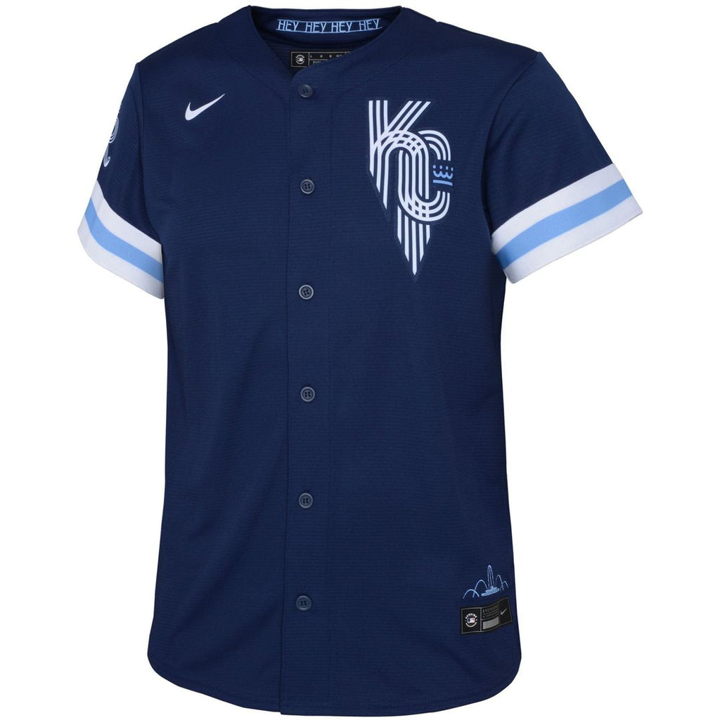 Salvador Perez Kansas City Royals Nike Toddler City Connect Replica Player Jersey - Navy | MLB Fan Gear