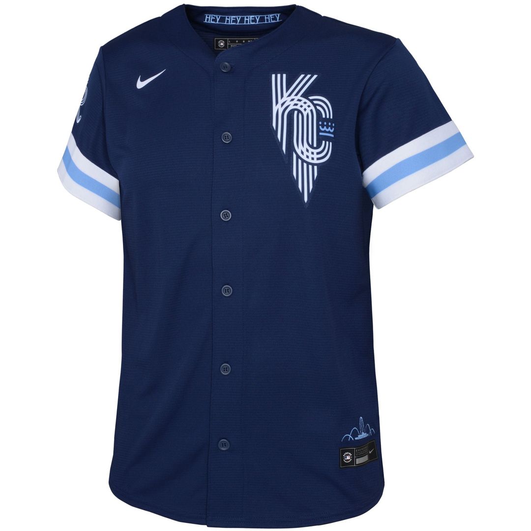 Salvador Perez Kansas City Royals Nike Toddler City Connect Replica Player Jersey - Navy | MLB Fan Gear