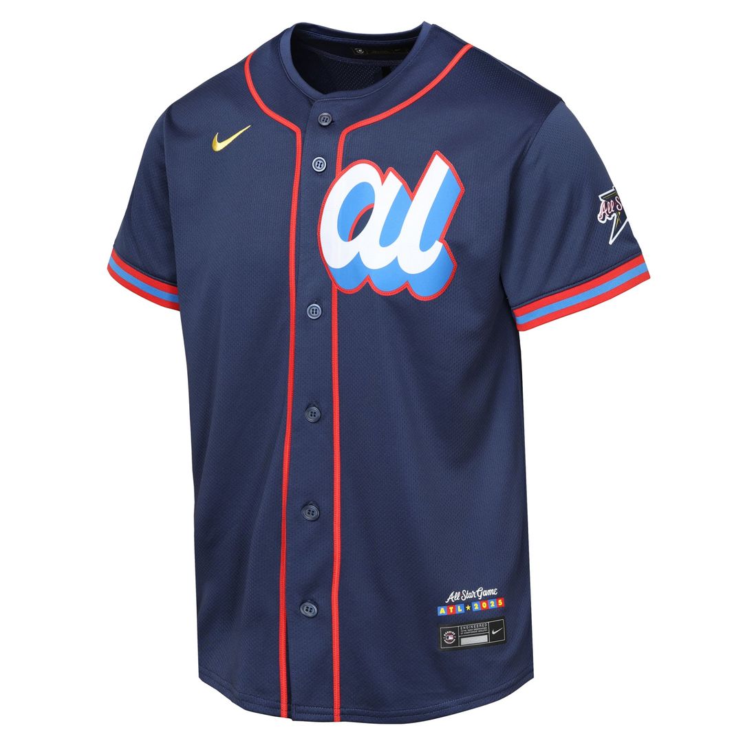 American League Nike Youth 2025 All-Star Edition Limited Jersey - Navy | MLB Fan Gear
