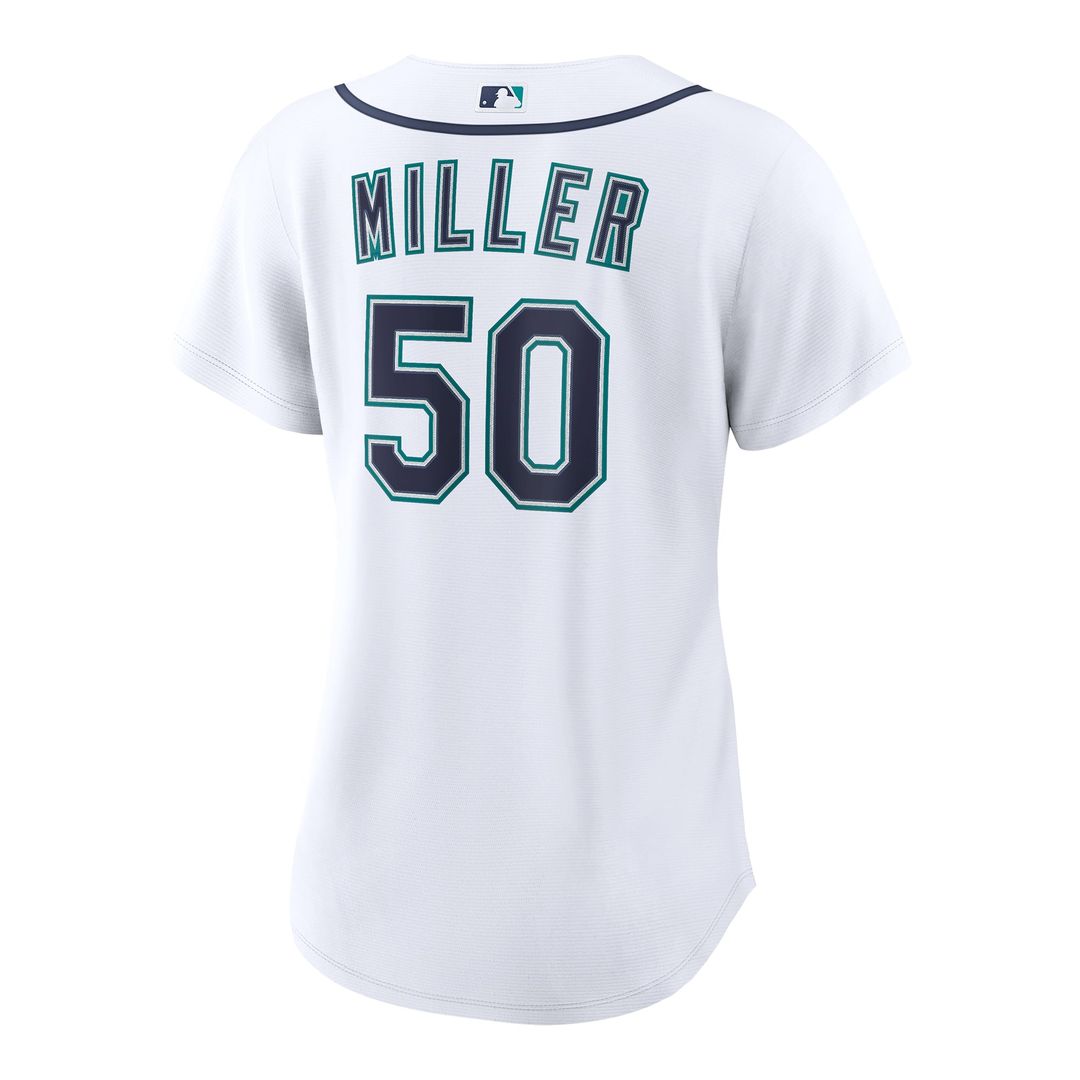Bryce Miller Seattle Mariners Nike Women's Home Replica Jersey - White | MLB Fan Gear