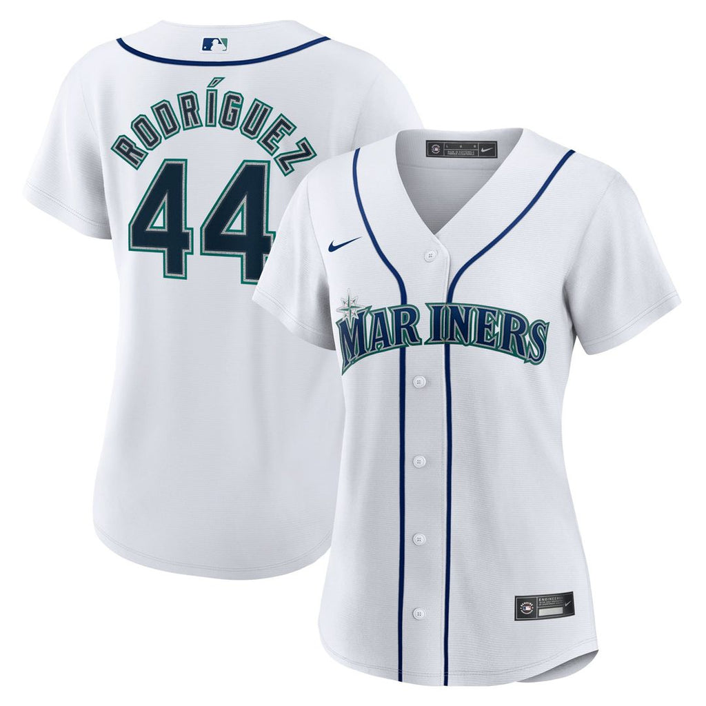 Julio Rodriguez Seattle Mariners Nike Women's Home Replica Player Jersey - White | MLB Fan Gear