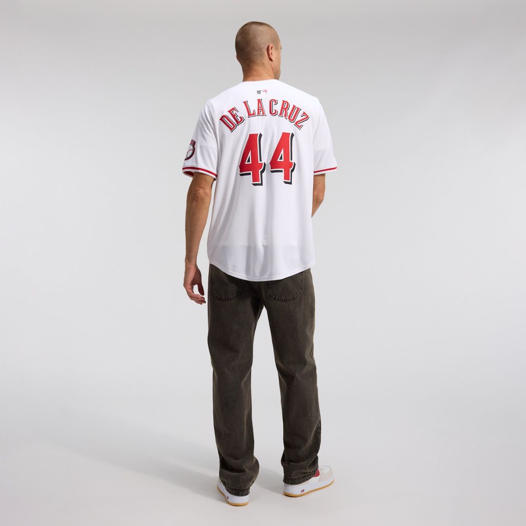 Elly De La Cruz Cincinnati Reds Nike Alternate 2 Limited Player Jersey - White | MLB Fan Gear