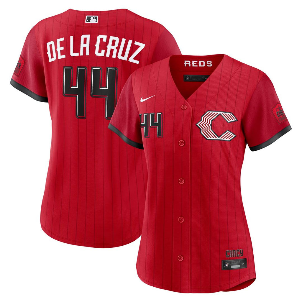 Elly De La Cruz Cincinnati Reds Nike Women's 2026 City Connect Stadium Jersey - Red | MLB Fan Gear