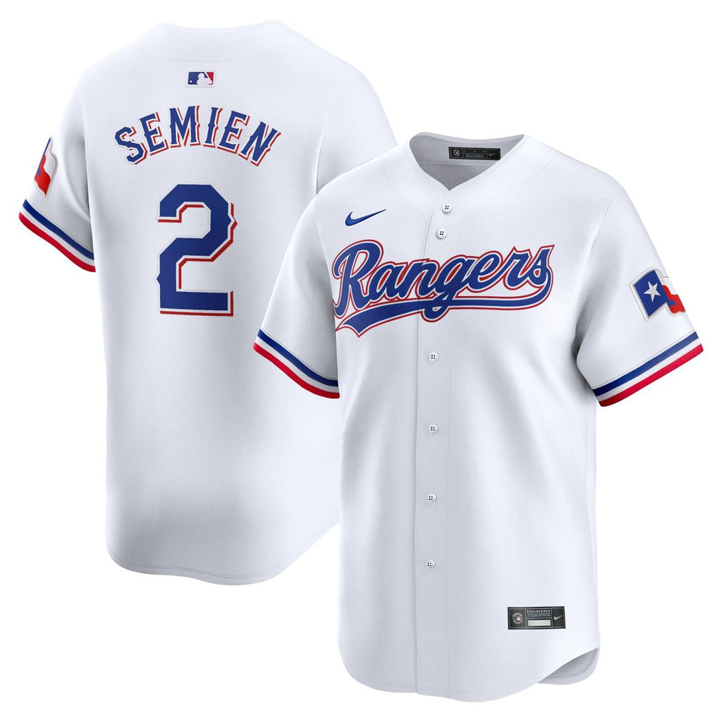 Marcus Semien Texas Rangers Nike Home Limited Player Jersey - White | MLB Fan Gear