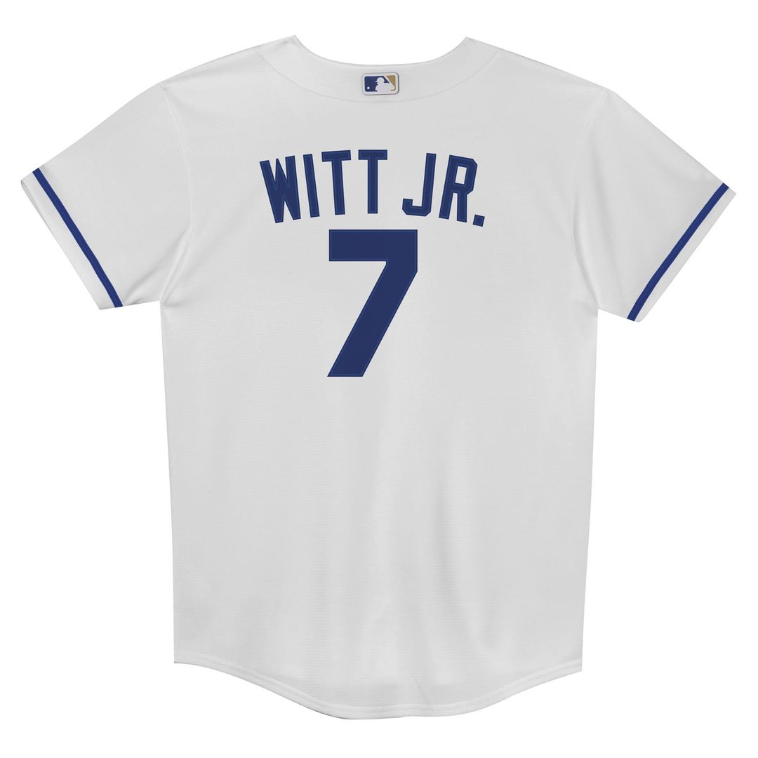 Bobby Witt Jr. Kansas City Royals Nike Preschool Home Replica Player Jersey - White | MLB Fan Gear