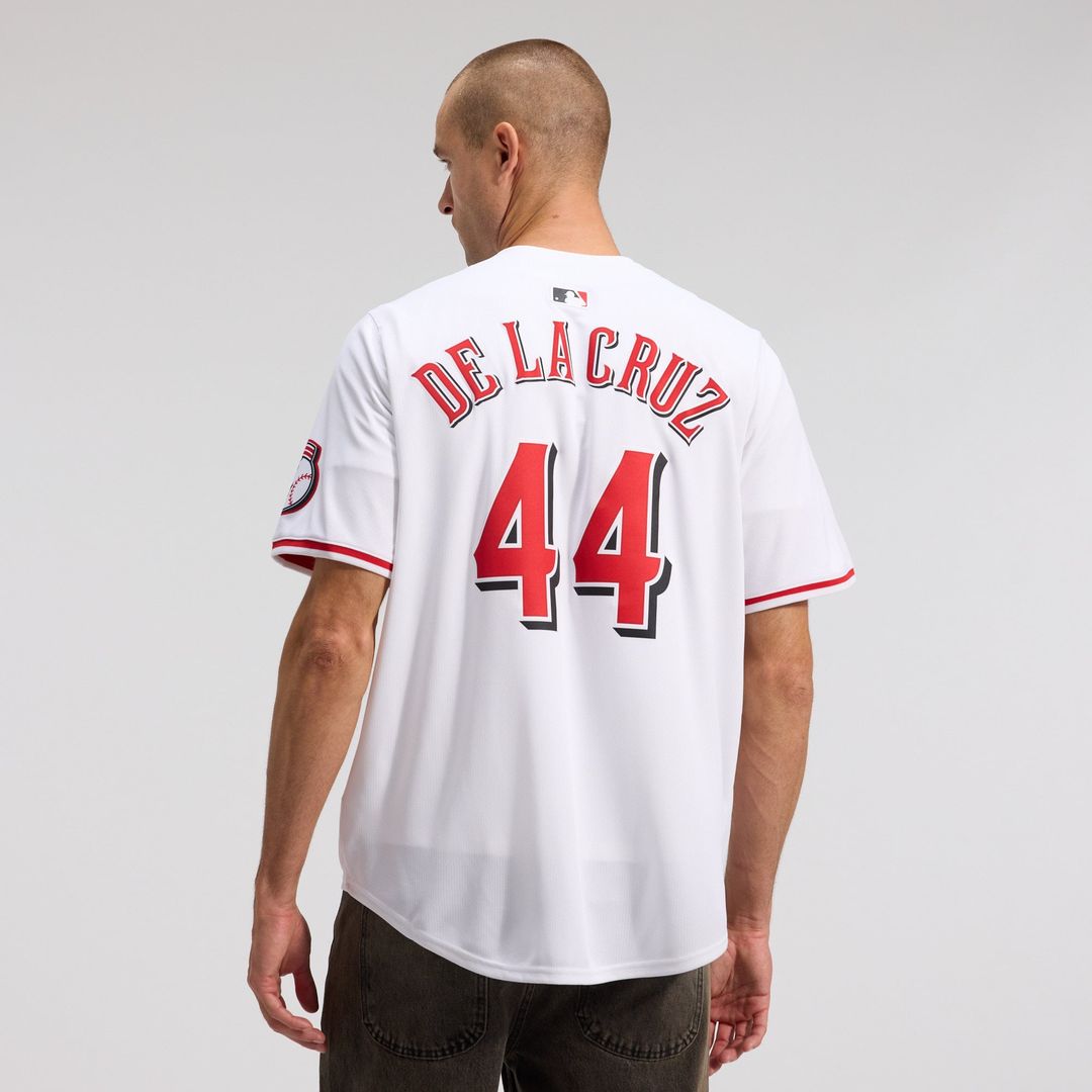 Elly De La Cruz Cincinnati Reds Nike Alternate 2 Limited Player Jersey - White | MLB Fan Gear