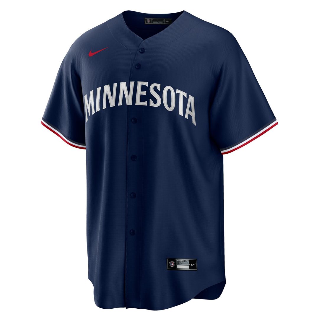 Minnesota Twins Nike Alternate Replica Team Logo Jersey - Navy | MLB Fan Gear
