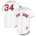 David Ortiz Boston Red Sox Mitchell & Ness Cooperstown Collection Authentic Jersey - White | MLB Fan Gear
