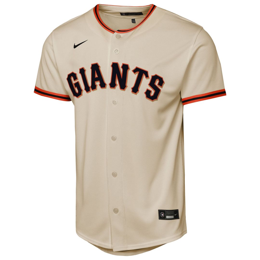 San Francisco Giants Nike Youth Home Replica Jersey - Cream | MLB Fan Gear