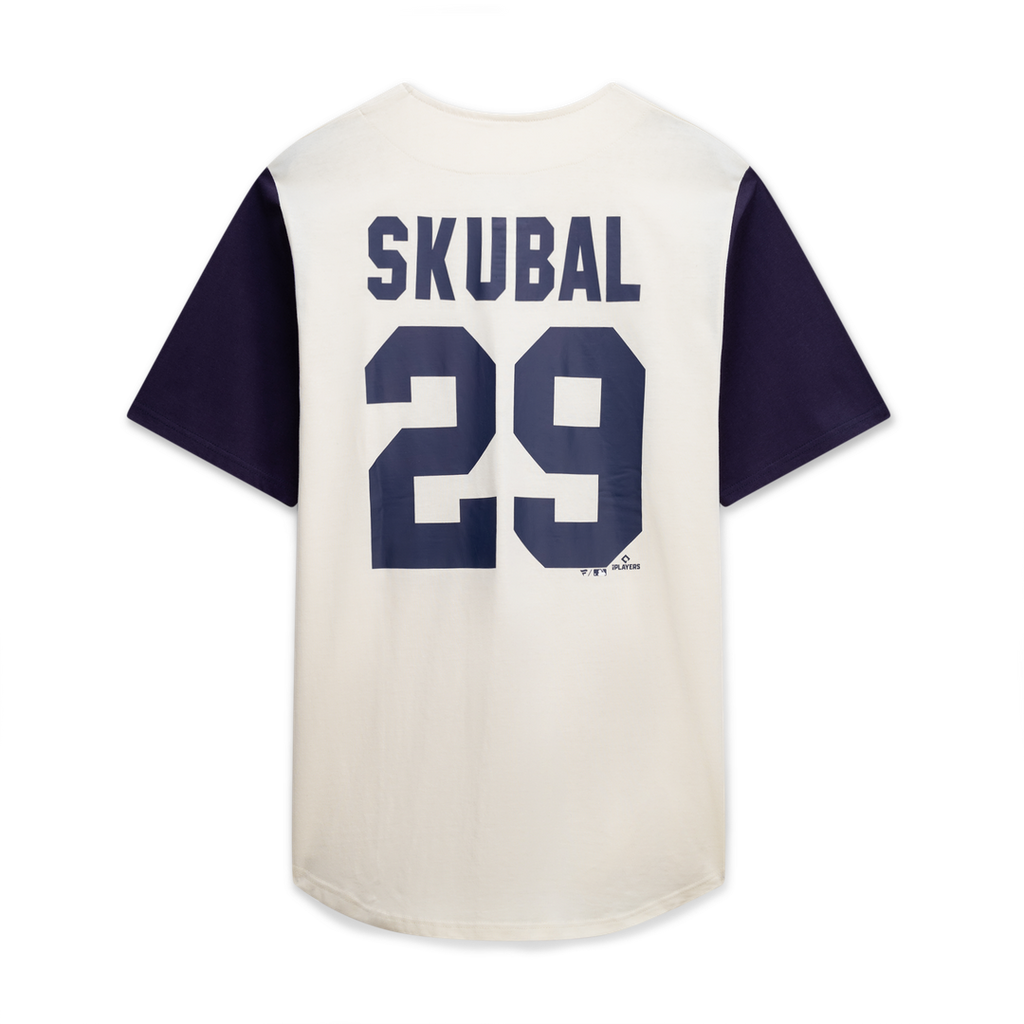 Detroit Tigers Profile Big & Tall Two-Color Fashion Jersey - Cream/ Navy | MLB Fan Gear
